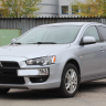 Рамка под номер на передний бампер для Mitsubishi Lancer X (2007-2016) купить недорого с доставкой в Георгиевск